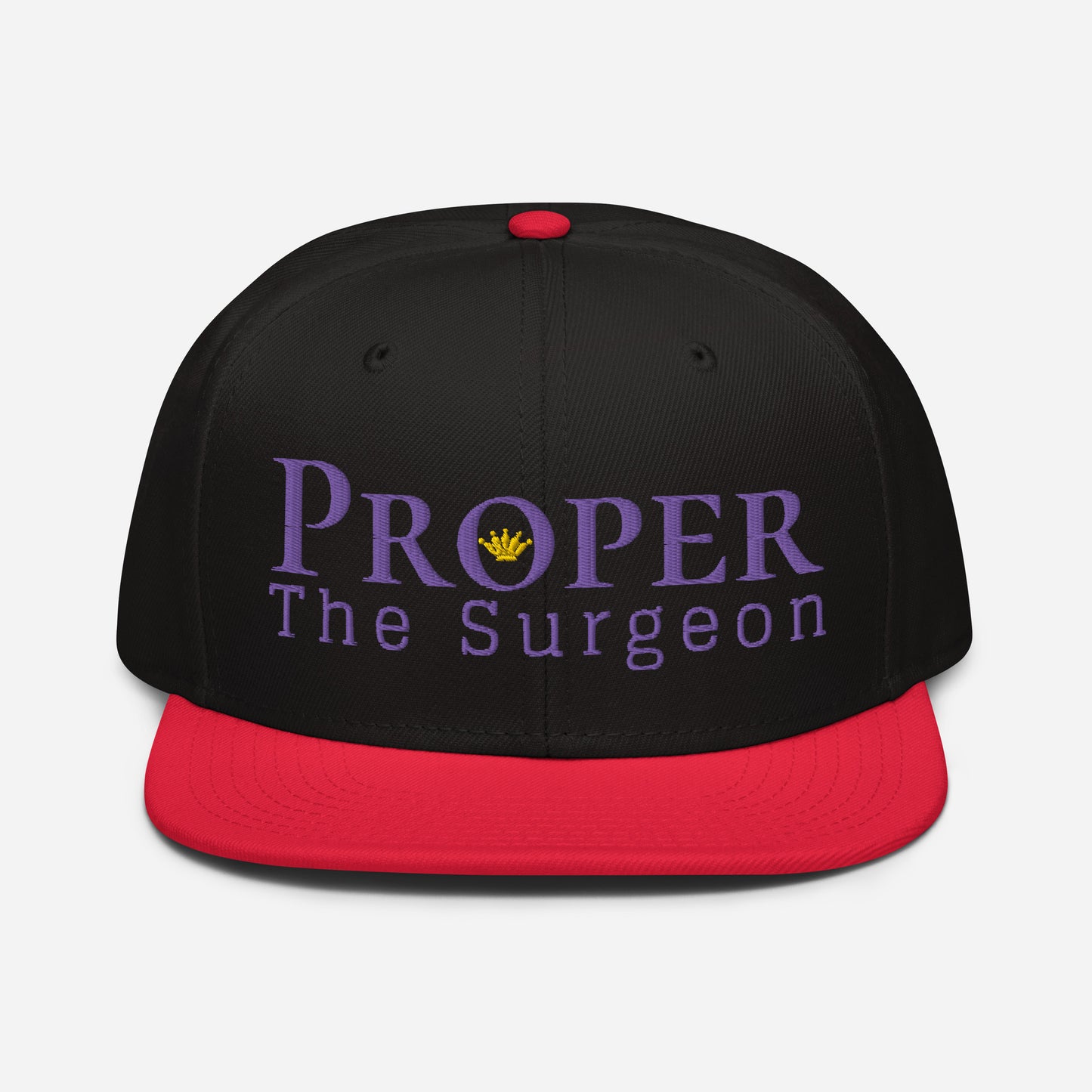 Proper The Surgeon Royal Combo (Lila/Lila/Gold) II Snapback-Mütze