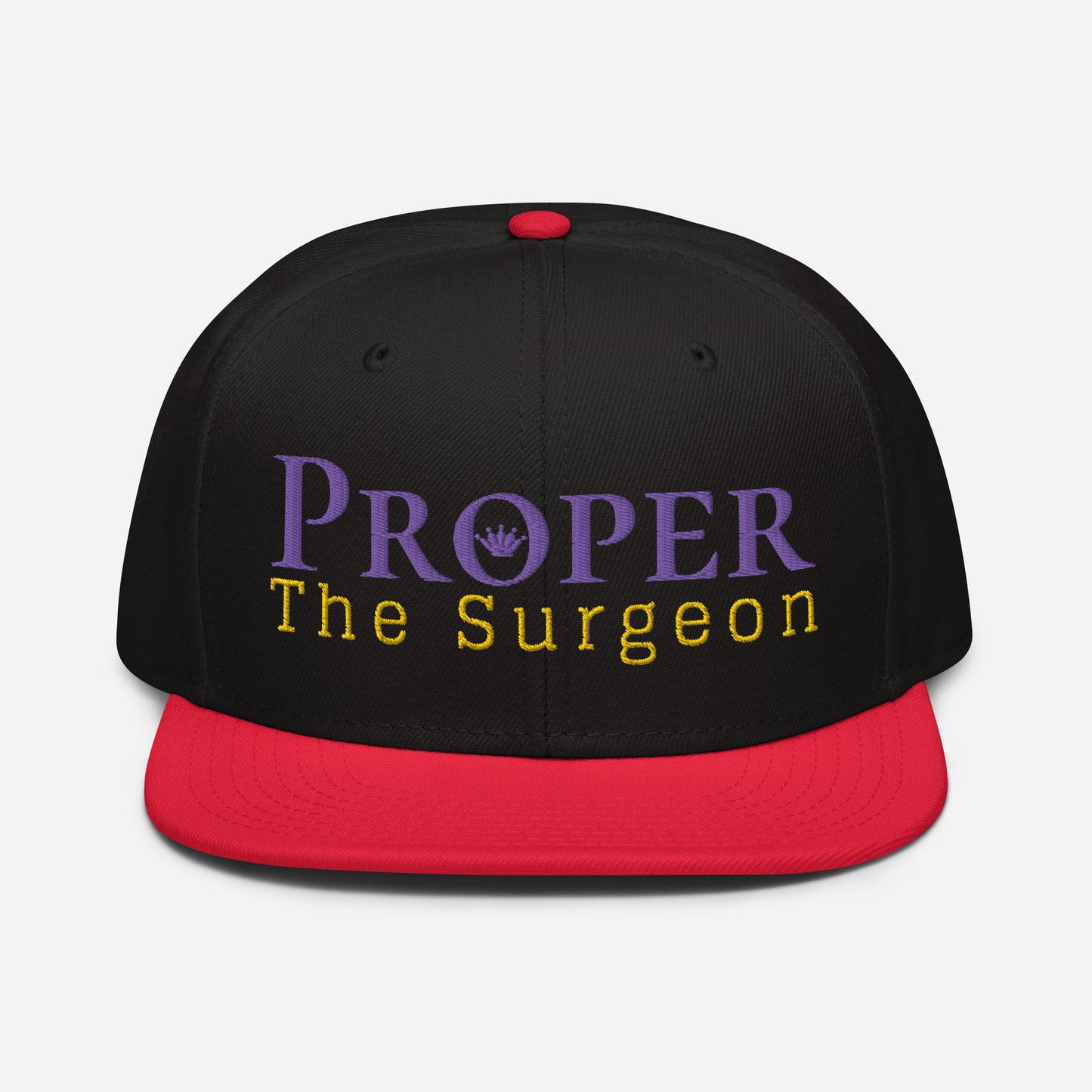 Proper The Surgeon Royal Combo (Purple/Gold/Purple) II Snapback Hat