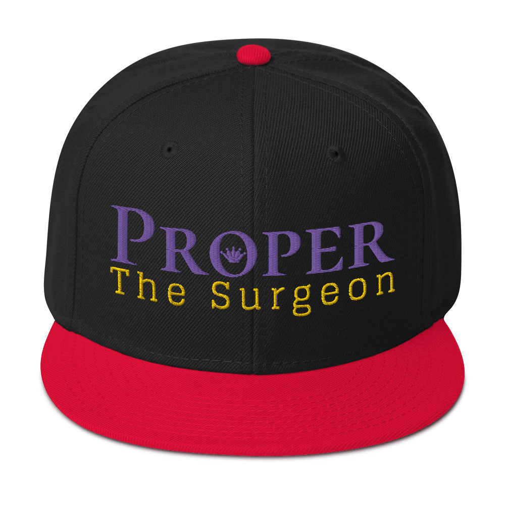 Proper The Surgeon Royal Combo (Purple/Gold/Purple) II Snapback Hat