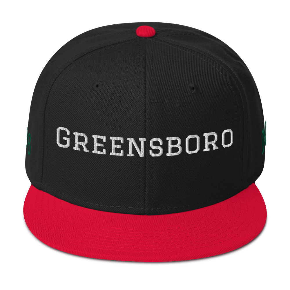 Greensboro ‘White/Kelly Green’ (Snapback)