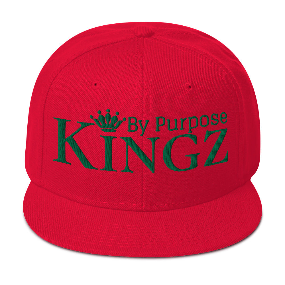 Kingz By Purpose Kelly Green Snapback