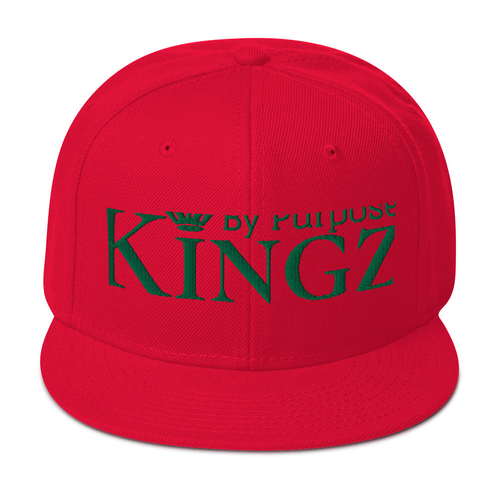 Kingz By Purpose Kelly Green Snapback