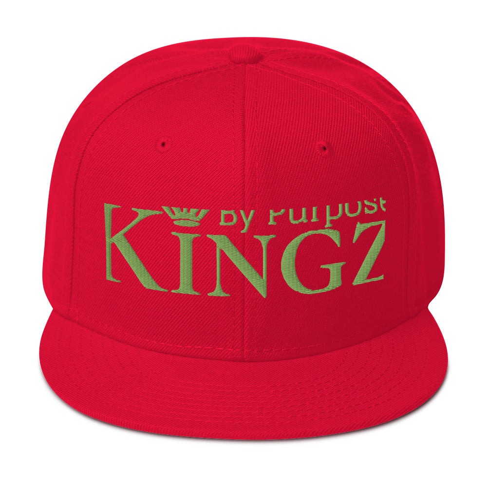 Kingz By Purpose Kiwi Grün (Snapback)
