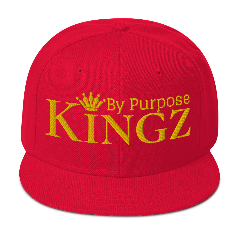 Kingz By Purpose Royal Gold Snapback