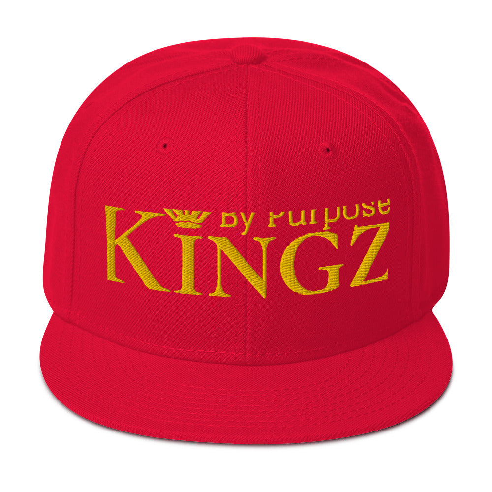 Kingz By Purpose Royal Gold Snapback