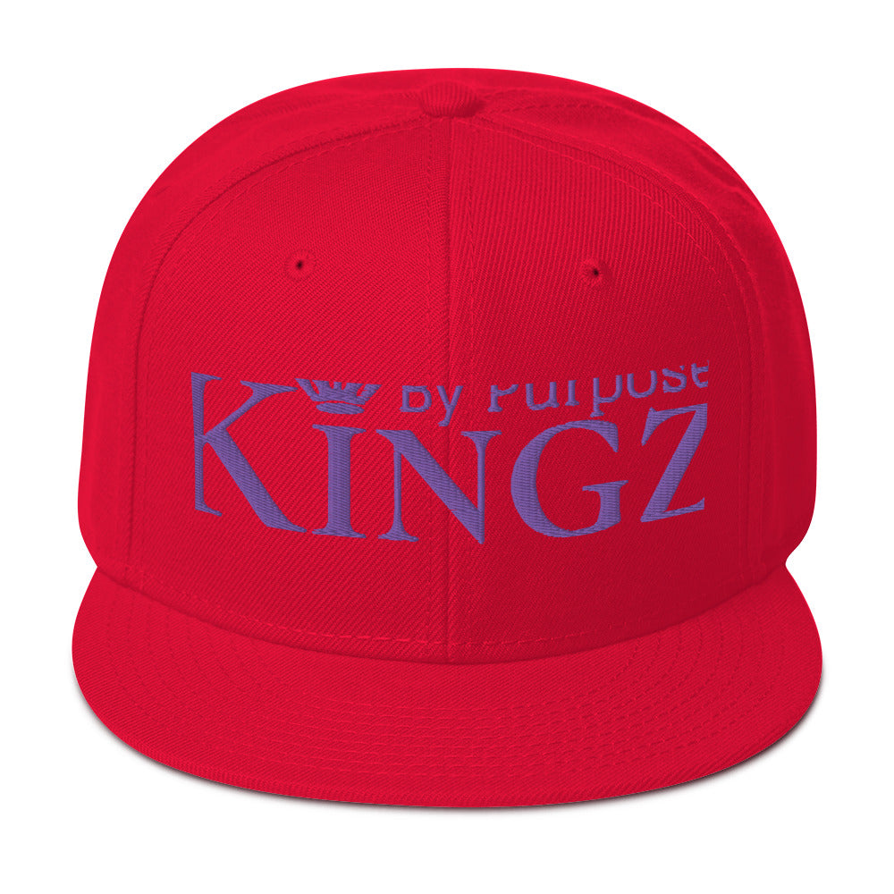 Kingz By Purpose Royal Purple Snapback