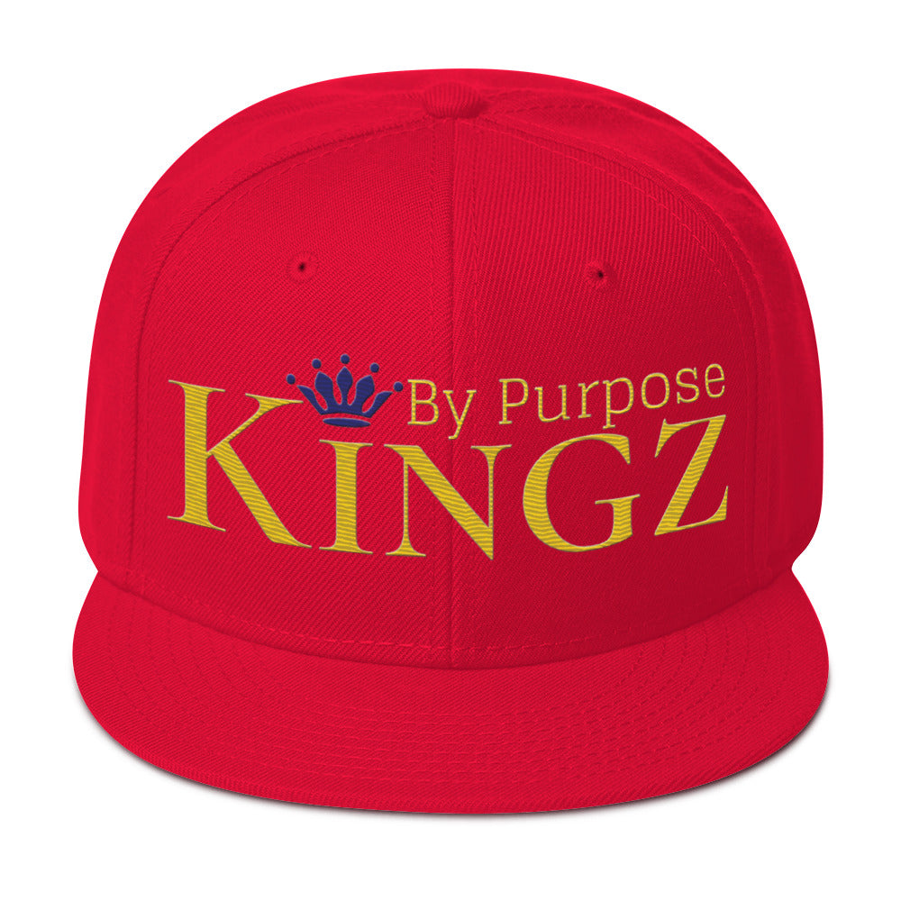 Kingz By Purpose Royal Combo (Gold/Gold/Purple) Snapback