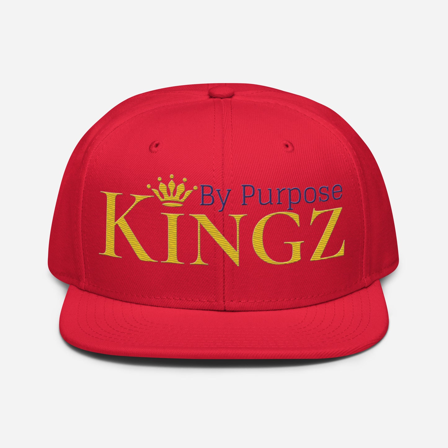 Kingz By Purpose Royal Combo (Gold/Purple/Gold) Snapback