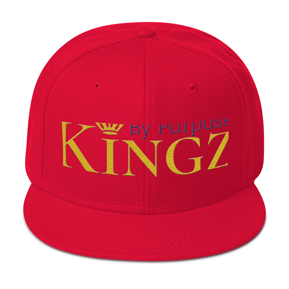 Kingz By Purpose Royal Combo (Gold/Purple/Gold) Snapback