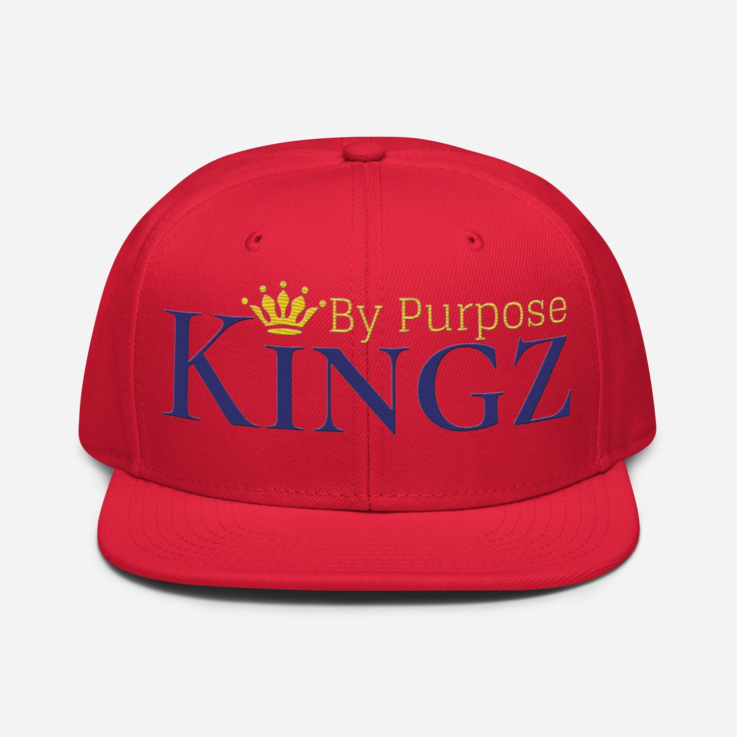 Kingz By Purpose Royal Combo (Purple/Gold/Gold) Snapback