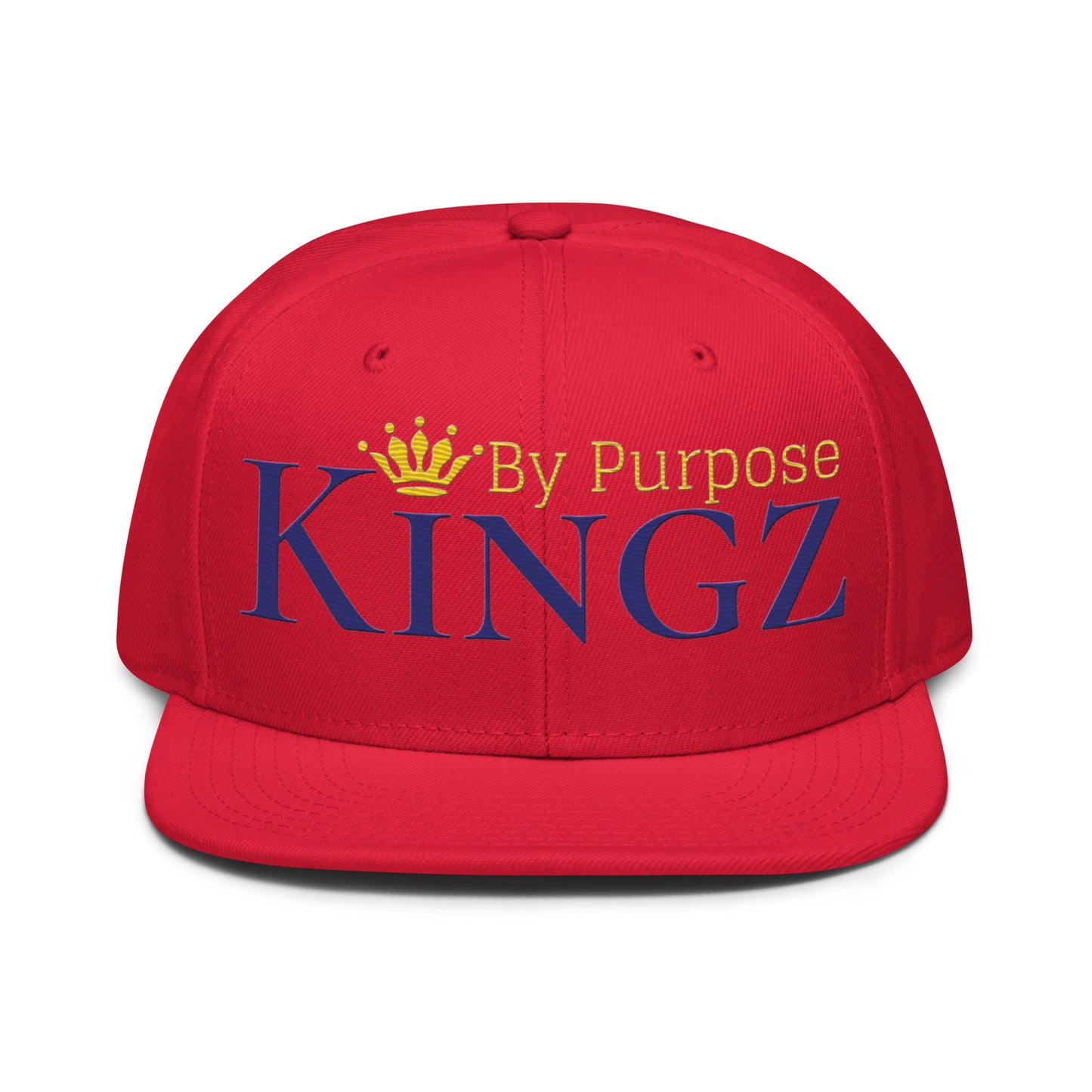 Kingz By Purpose Royal Combo (Purple/Gold/Gold) Snapback