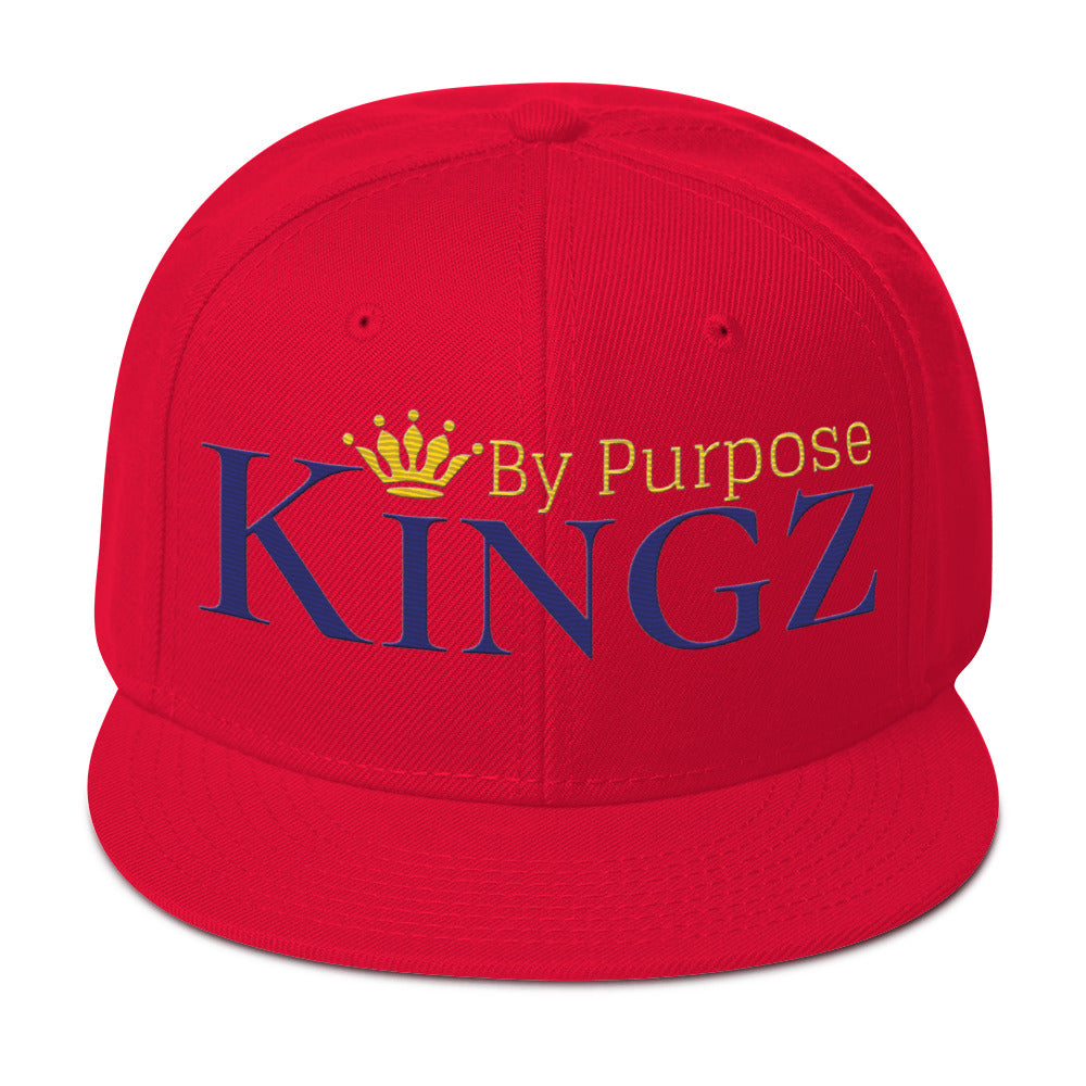 Kingz By Purpose Royal Combo (Purple/Gold/Gold) Snapback
