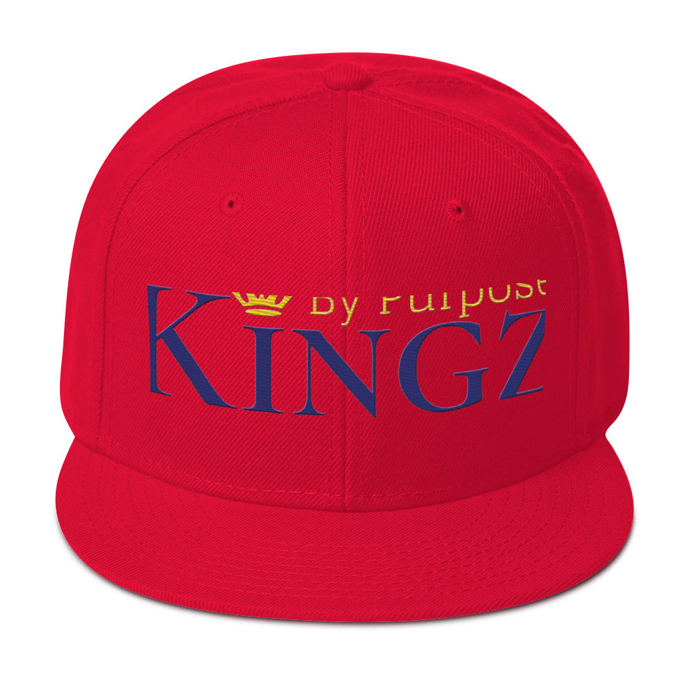 Kingz By Purpose Royal Combo (Purple/Gold/Gold) Snapback