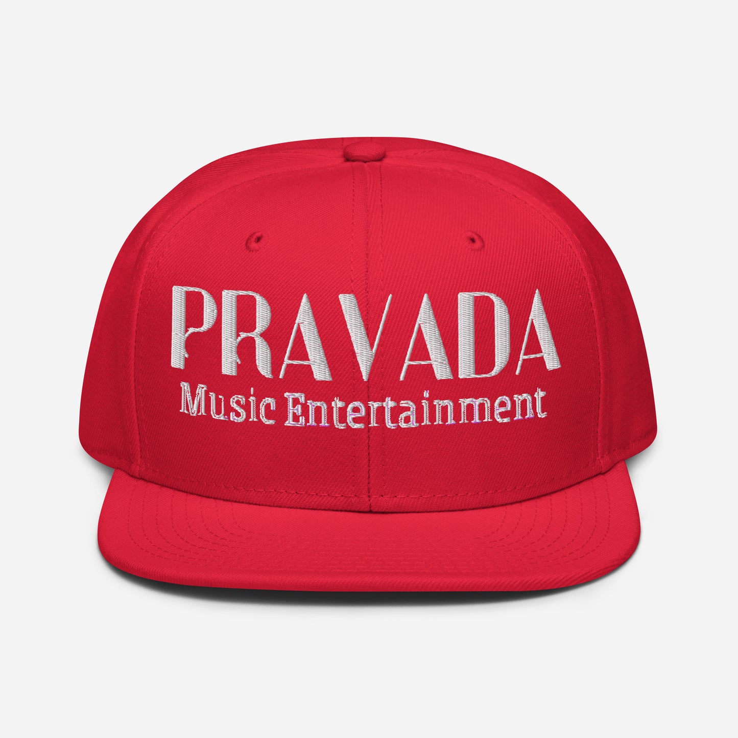 Pravada Music Entertainment White (Snapback)