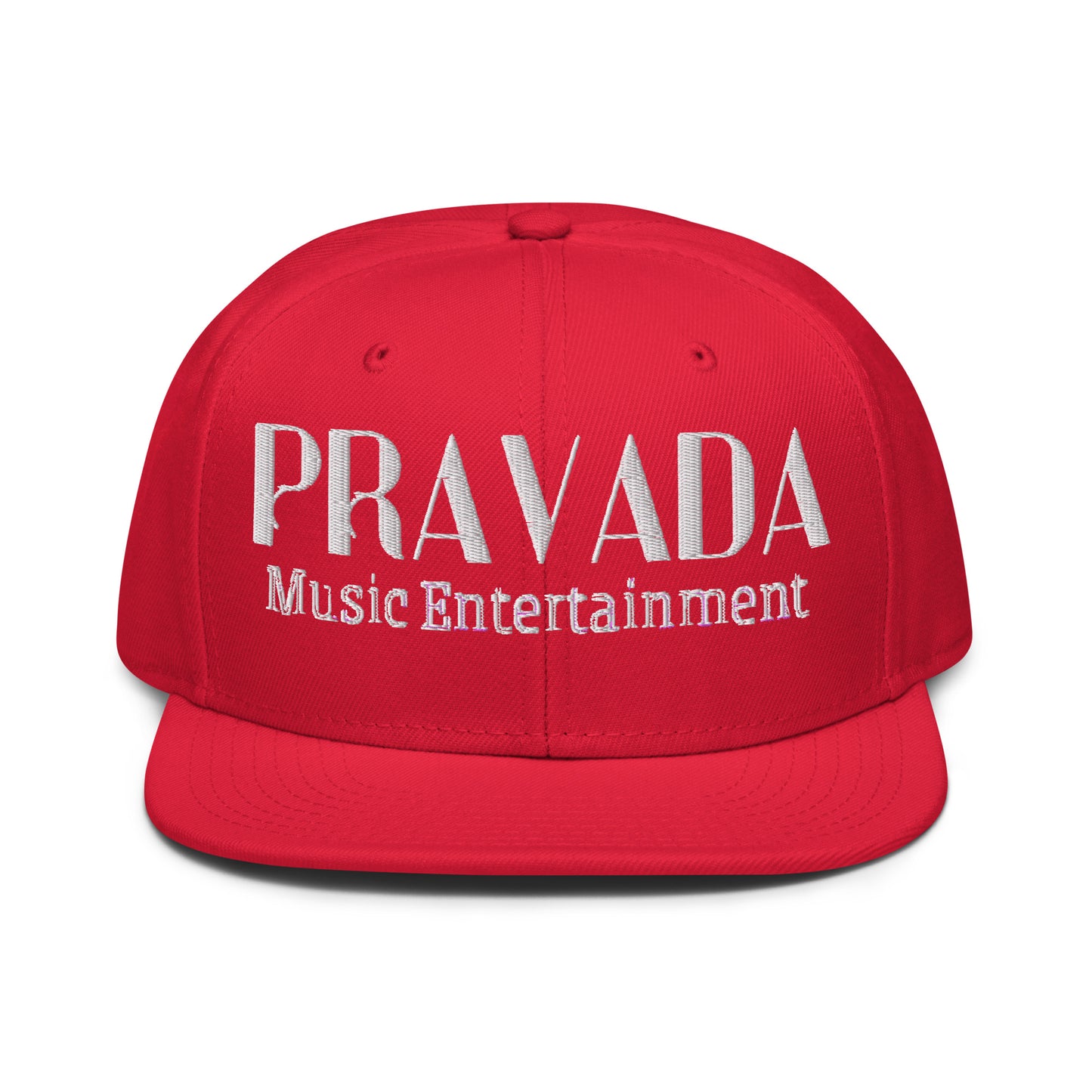Pravada Music Entertainment White (Snapback)