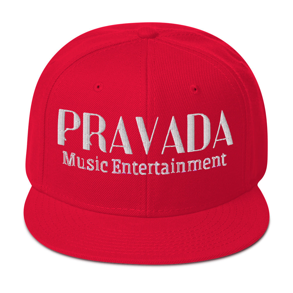Pravada Music Entertainment White (Snapback)