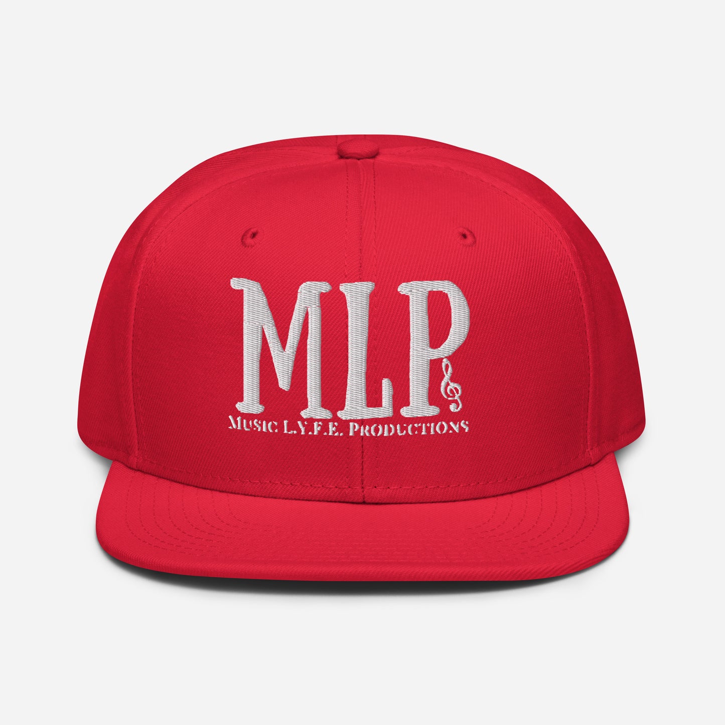 Music L.Y.F.E. Productions White (Snapback)