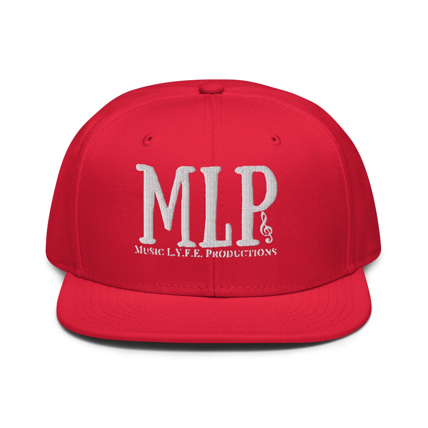 Music L.Y.F.E. Productions White (Snapback)