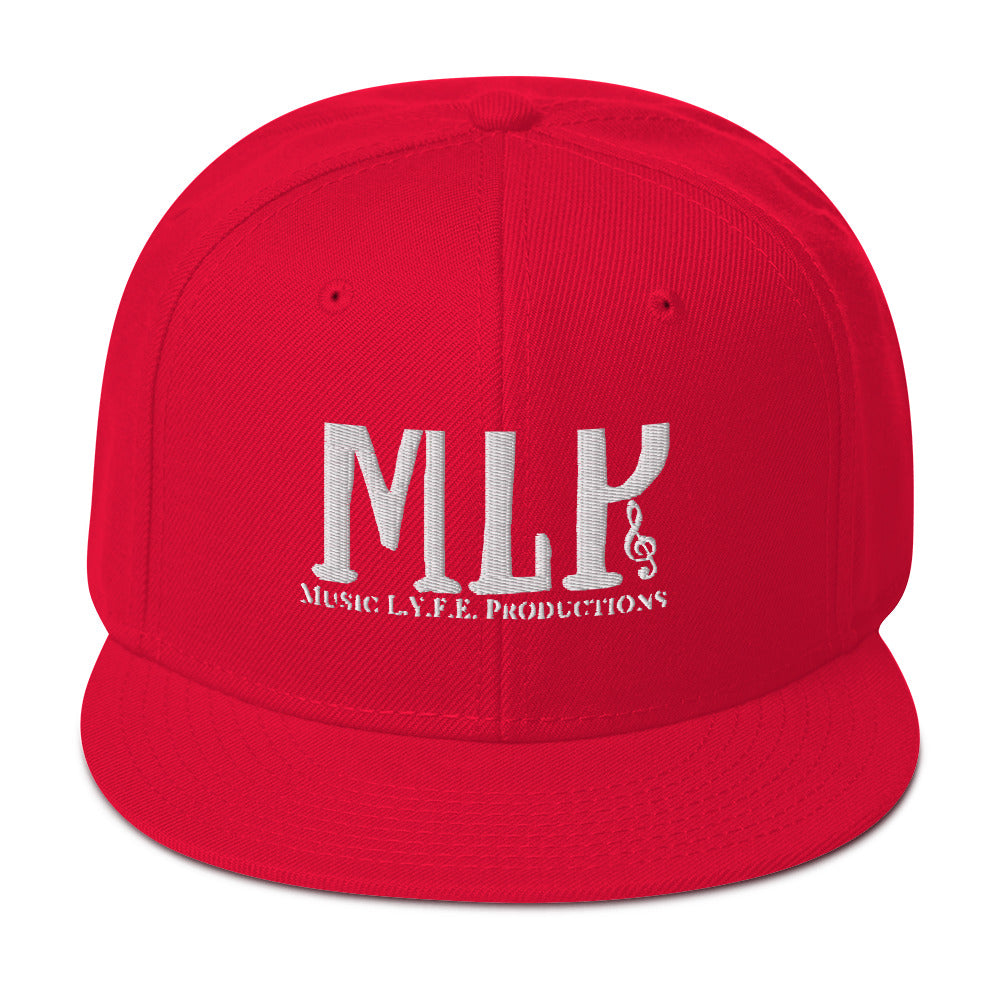 Music L.Y.F.E. Productions White (Snapback)