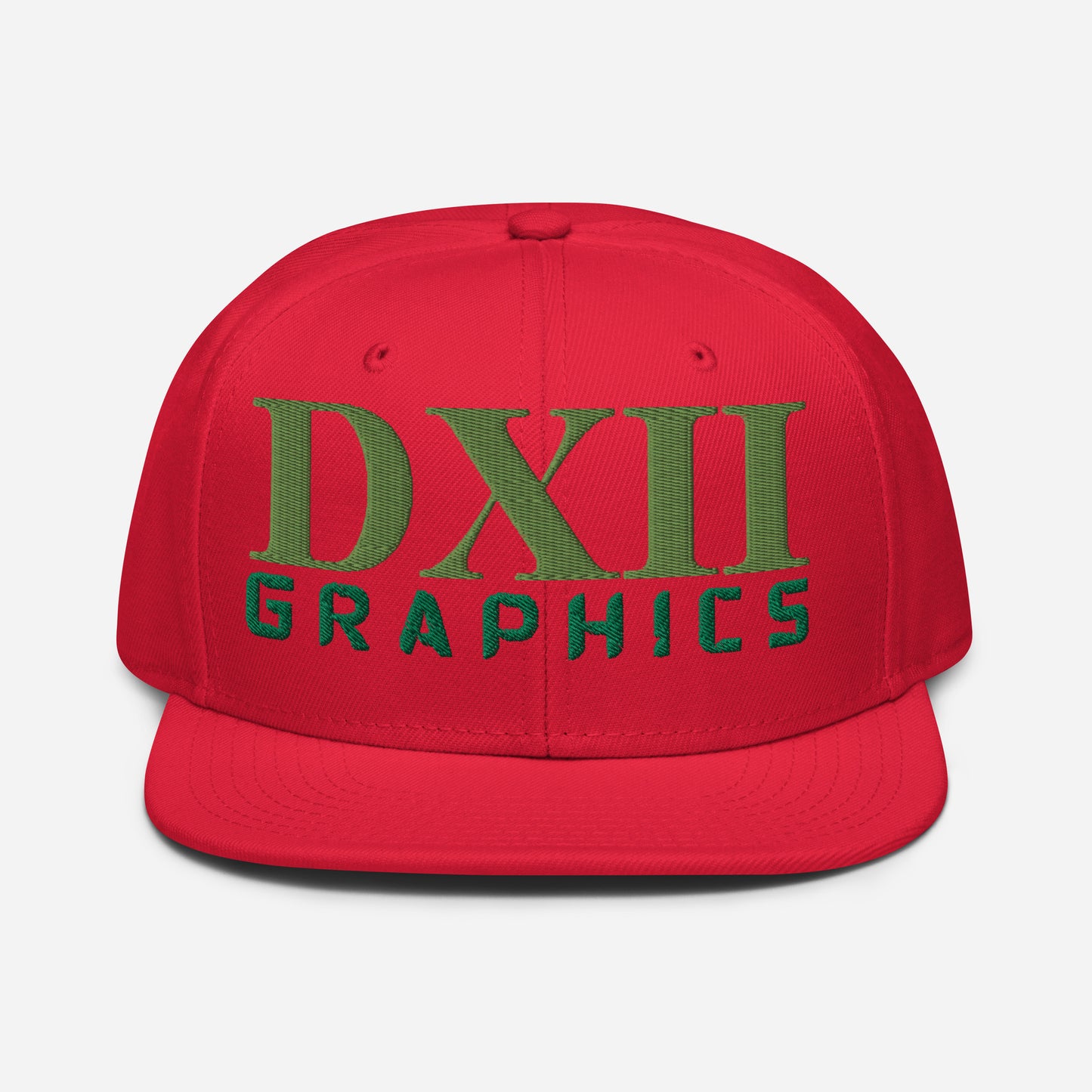 DXII/512 Graphics Kiwi Green/Kelly Green (Snapback)