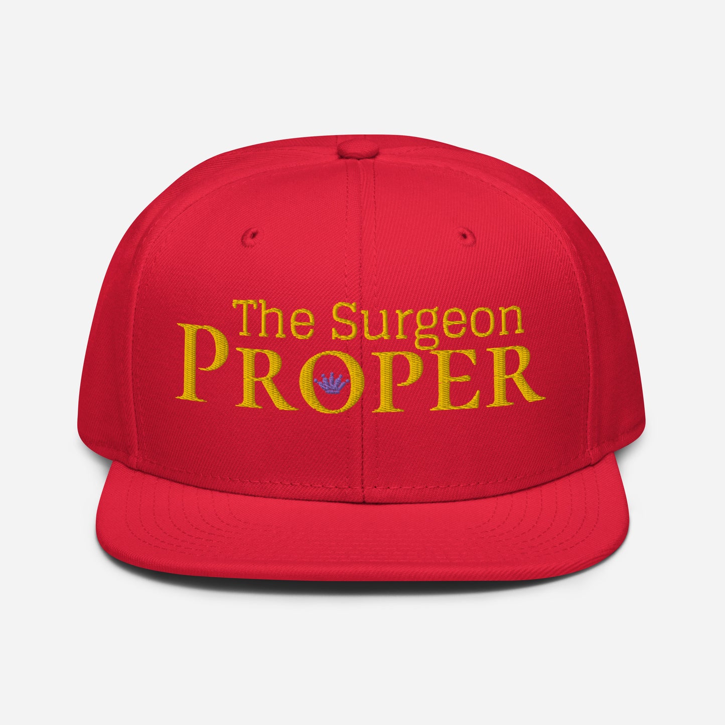 Proper The Surgeon Royal Combo (Gold/Gold/Purple) I Snapback Hat