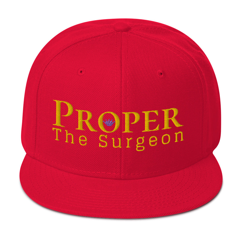Proper The Surgeon Royal Combo (Gold/Gold/Purple) II Snapback Hat