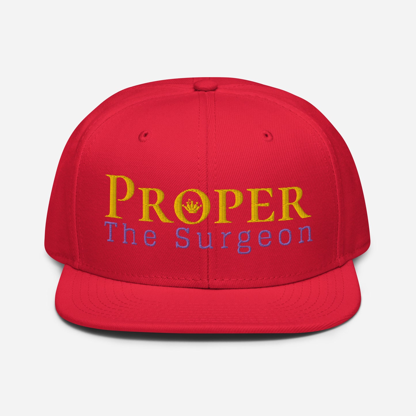 Proper The Surgeon Royal Combo (Gold/Purple/Gold) II Snapback Hat