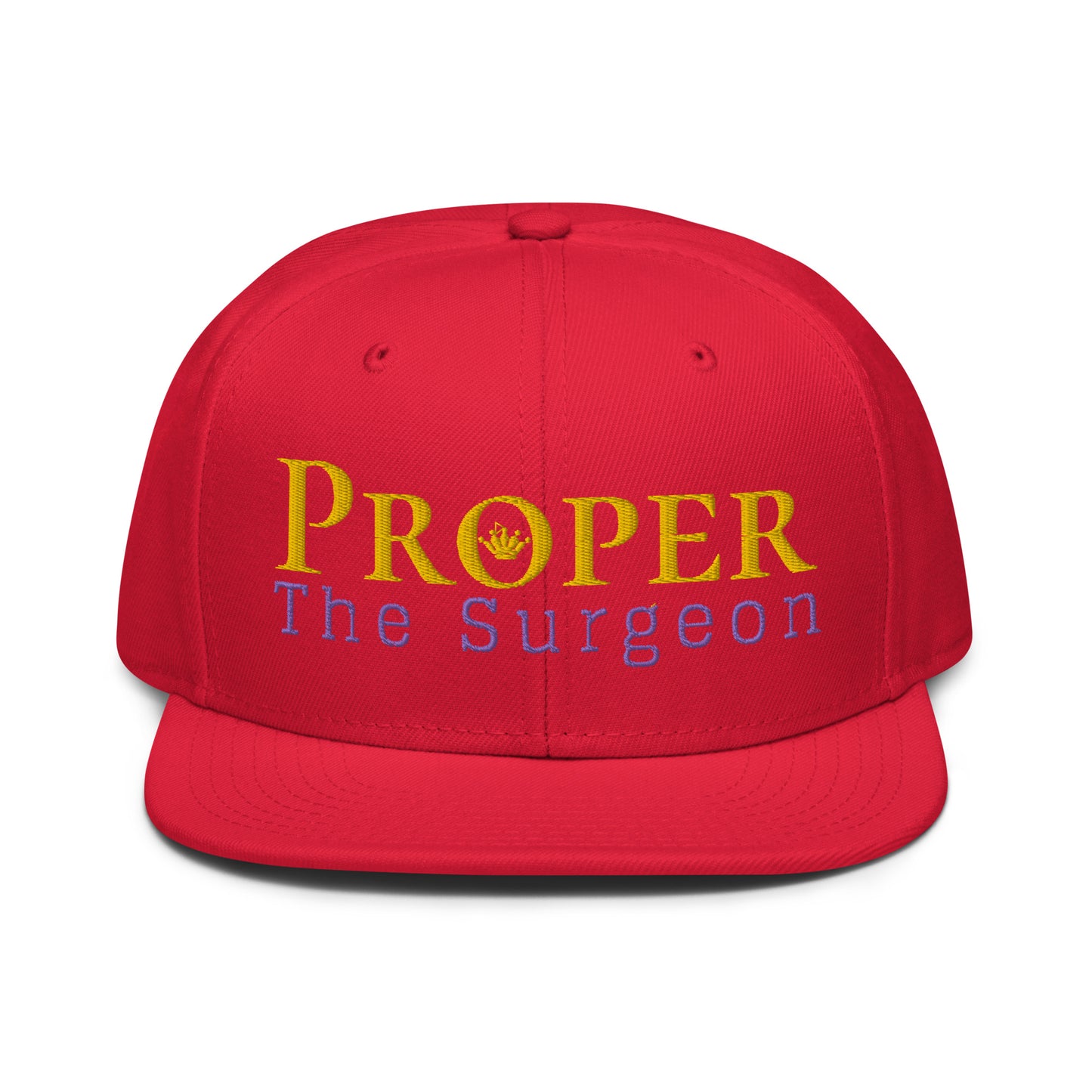 Proper The Surgeon Royal Combo (Gold/Purple/Gold) II Snapback Hat