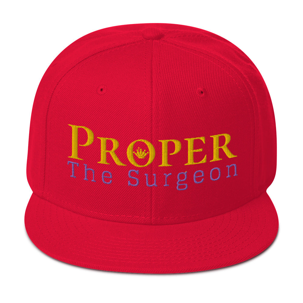 Proper The Surgeon Royal Combo (Gold/Purple/Gold) II Snapback Hat