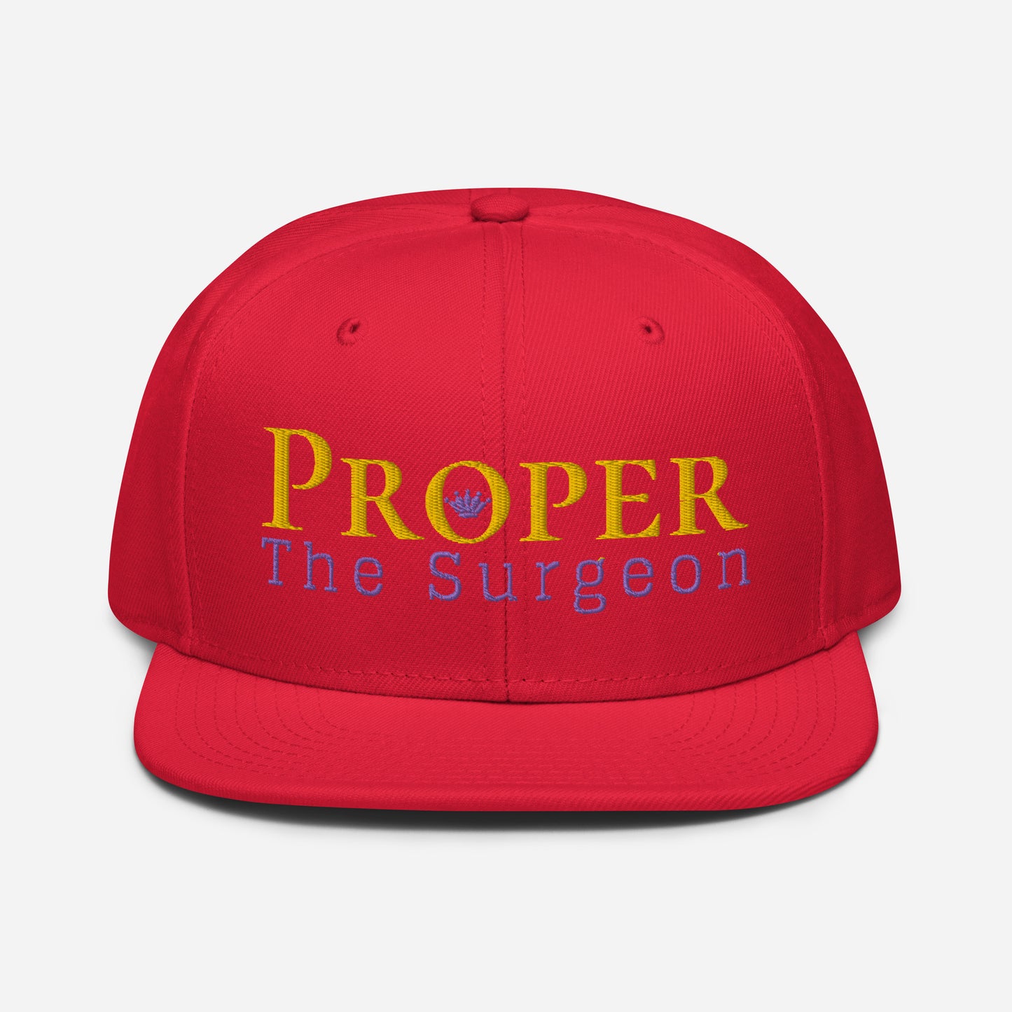Proper The Surgeon Royal Combo (Gold/Lila/Lila) II Snapback-Kappe