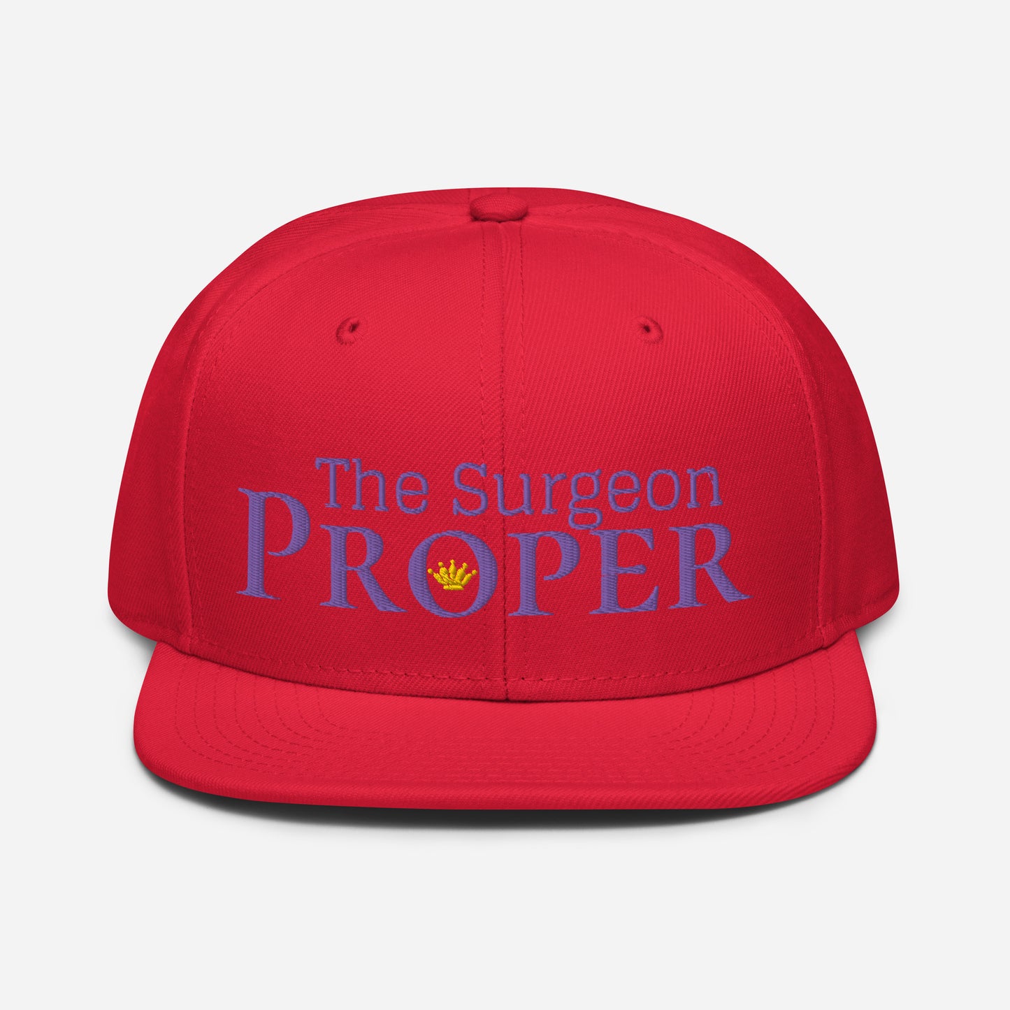 Proper The Surgeon Royal Combo (Purple/Purple/Gold) I Snapback Hat