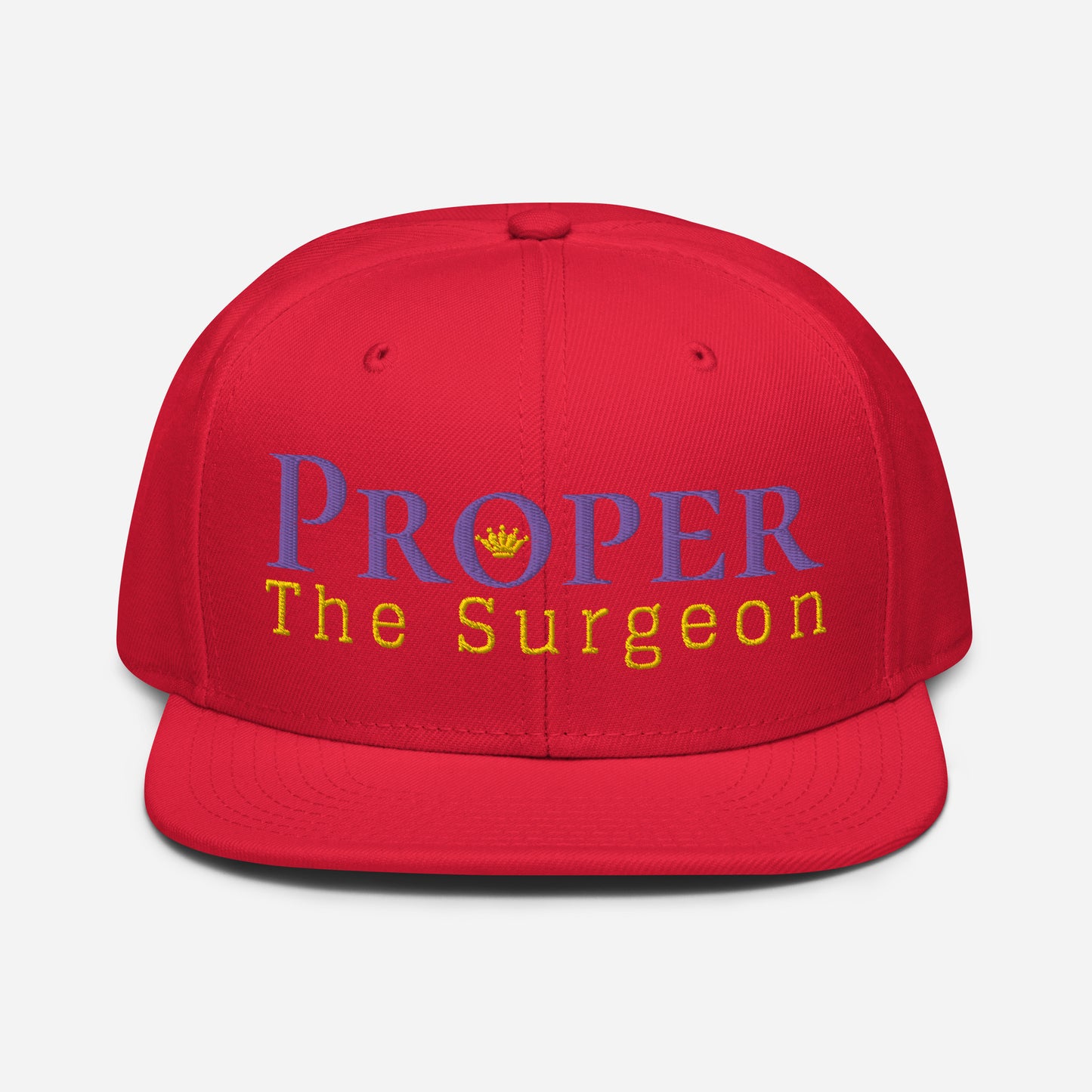 Proper The Surgeon Royal Combo (púrpura/oro/oro) II gorra snapback