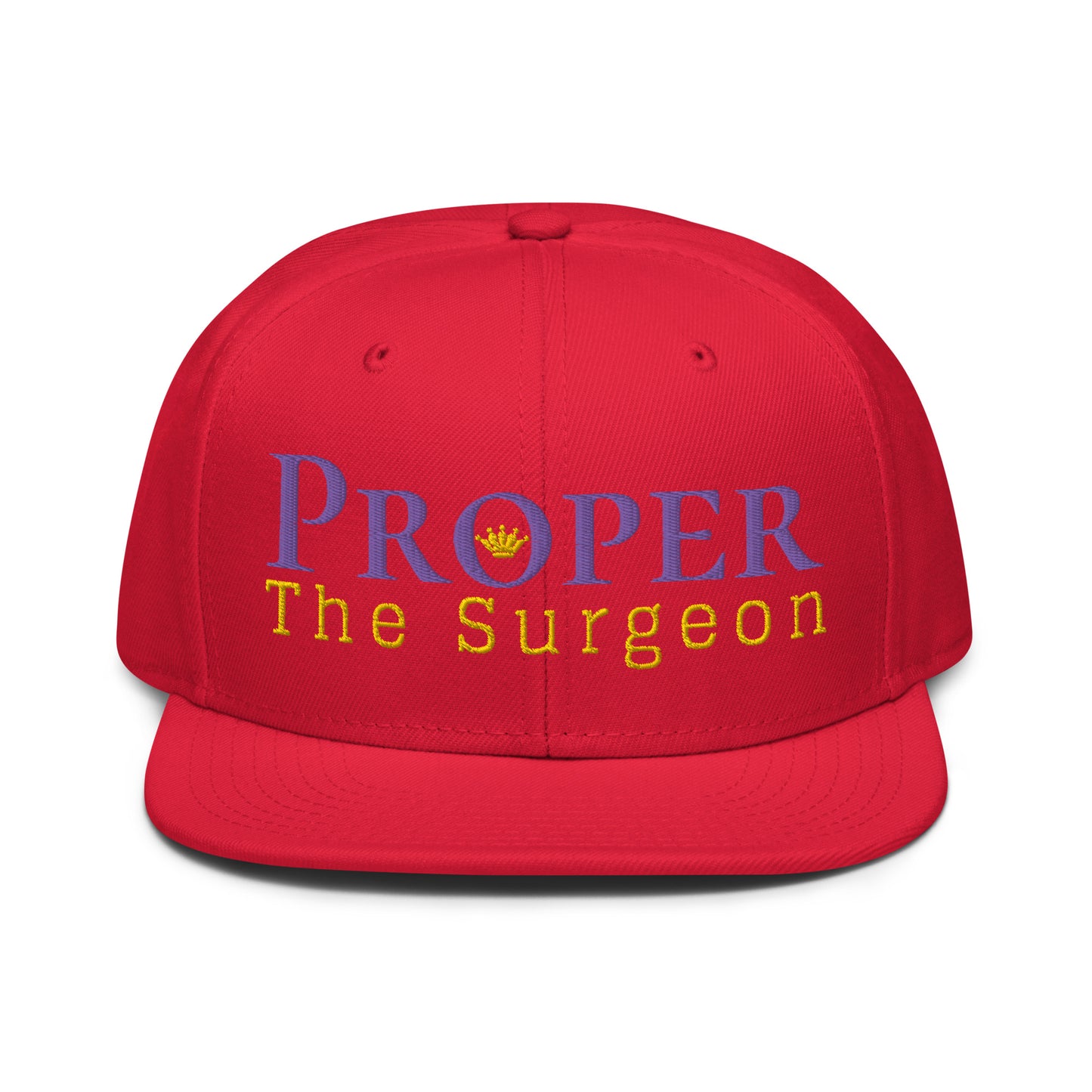 Proper The Surgeon Royal Combo (púrpura/oro/oro) II gorra snapback
