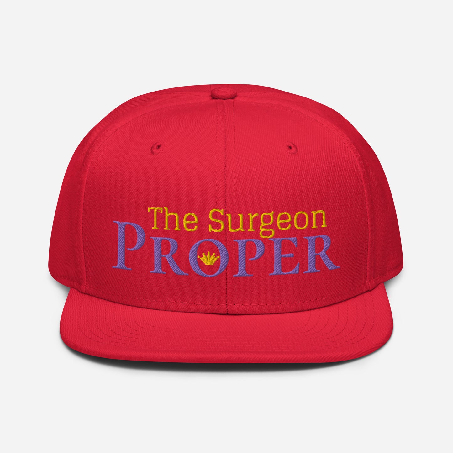 Proper The Surgeon Royal Combo (Purple/Gold/Gold) I Snapback Hat