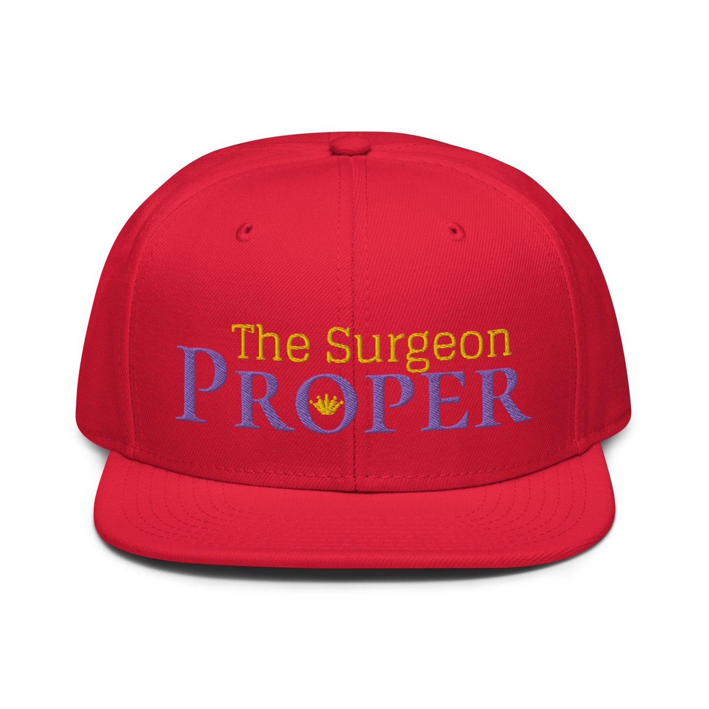 Proper The Surgeon Royal Combo (Purple/Gold/Gold) I Snapback Hat