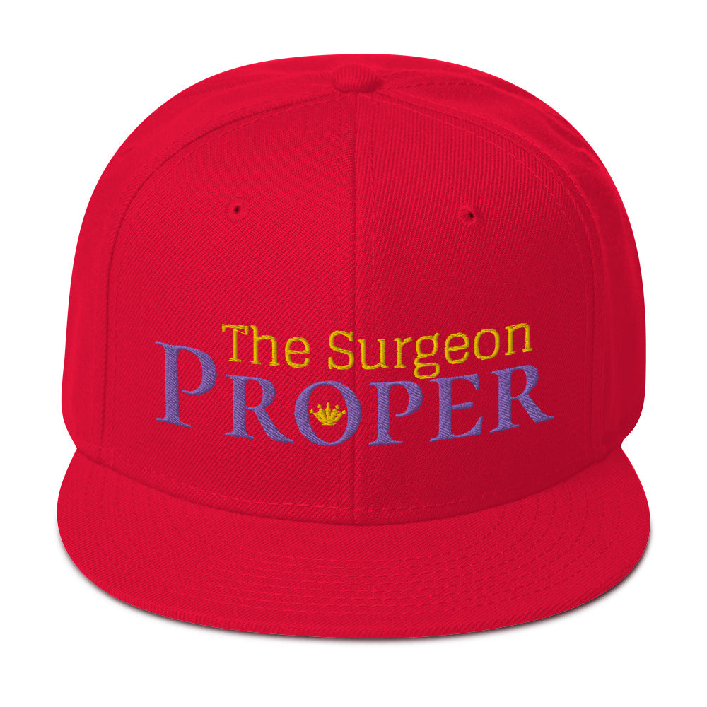 Proper The Surgeon Royal Combo (Purple/Gold/Gold) I Snapback Hat