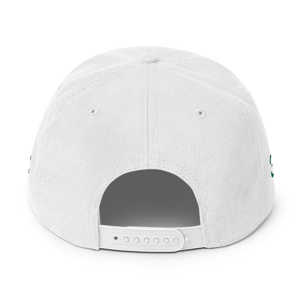 Greensboro ‘White/Kelly Green’ (Snapback)