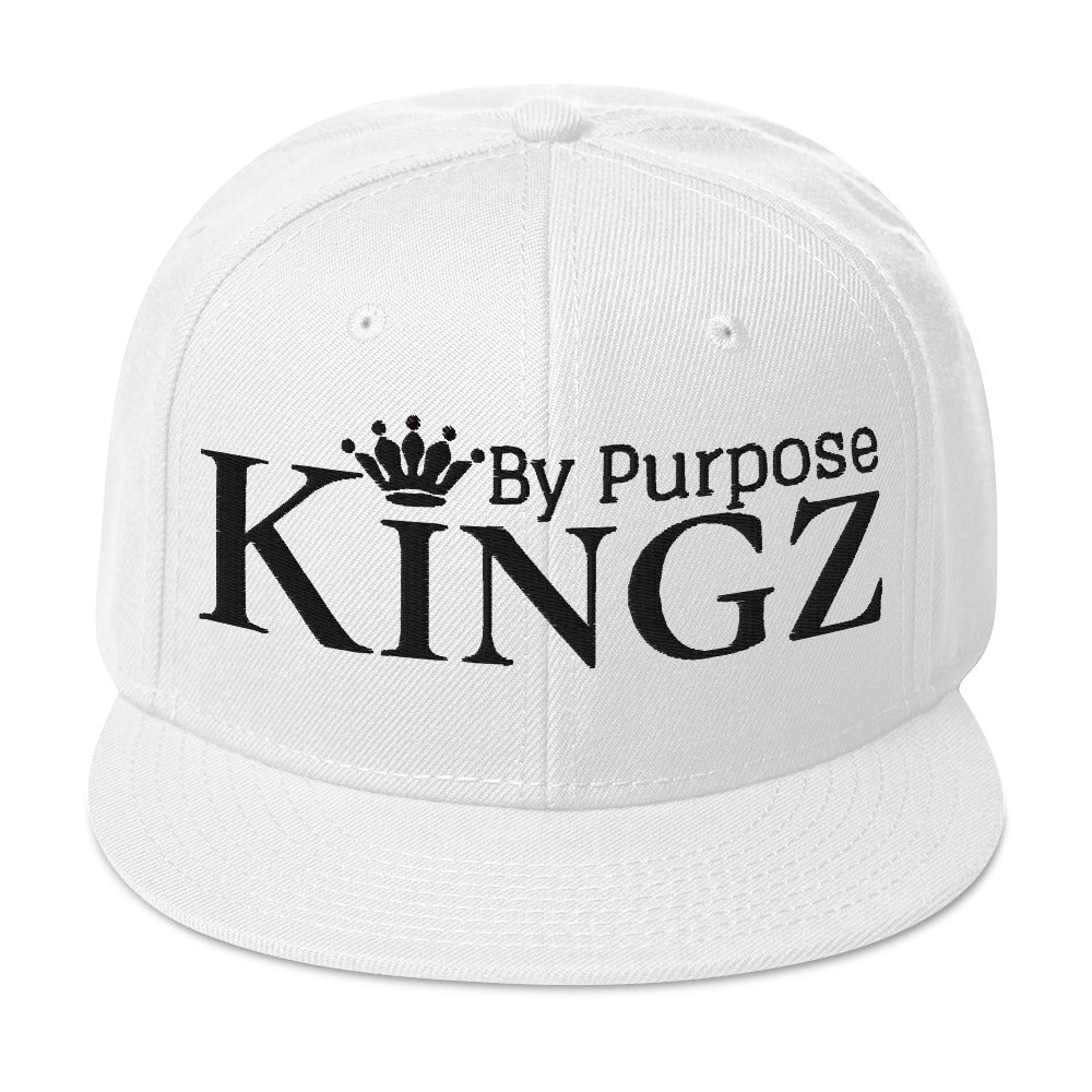 Snapback-Kappe „Kingz By Purpose“ in Schwarz