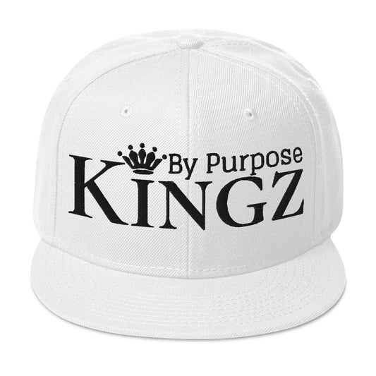 Snapback-Kappe „Kingz By Purpose“ in Schwarz