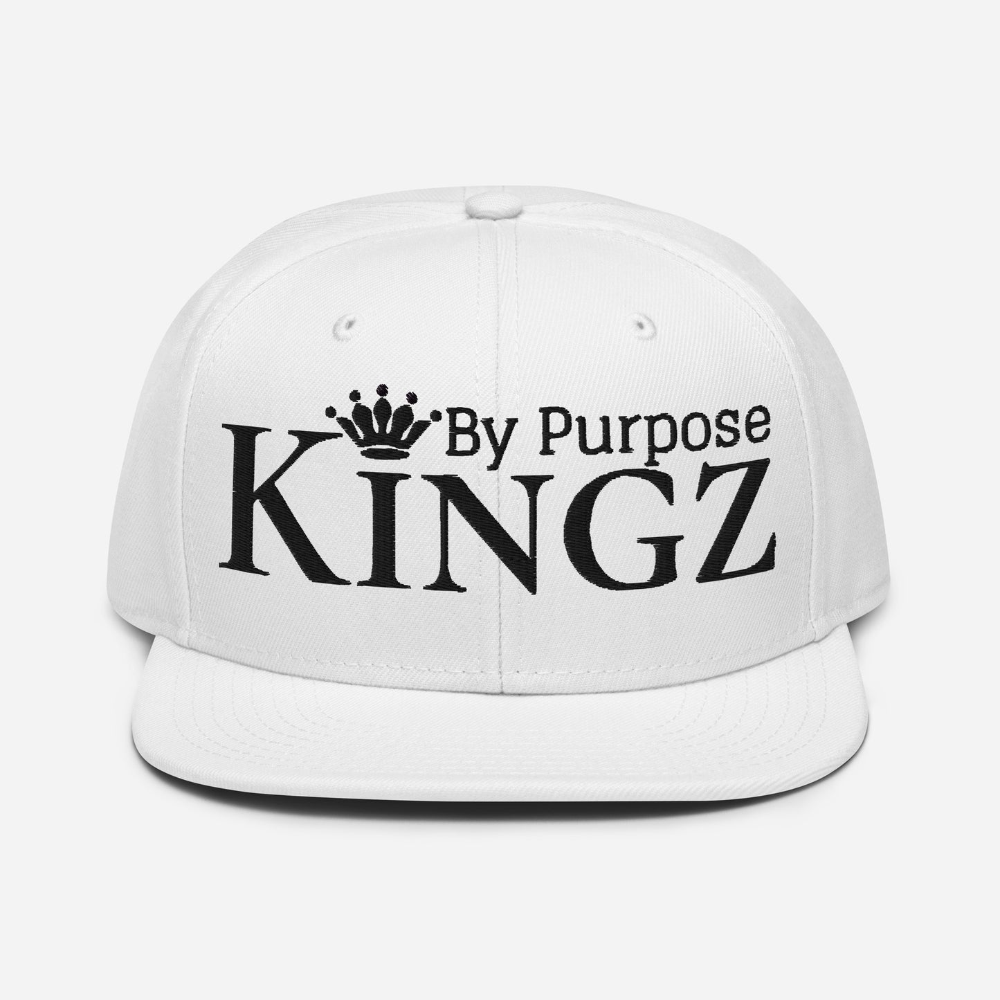 Snapback-Kappe „Kingz By Purpose“ in Schwarz
