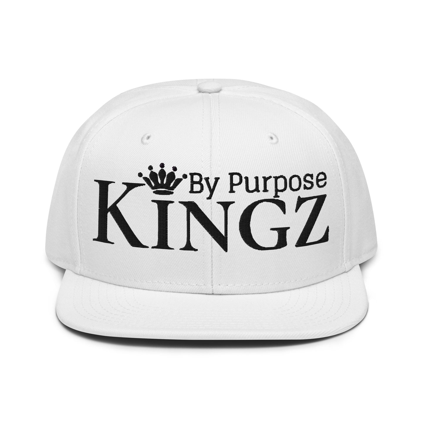 Snapback-Kappe „Kingz By Purpose“ in Schwarz
