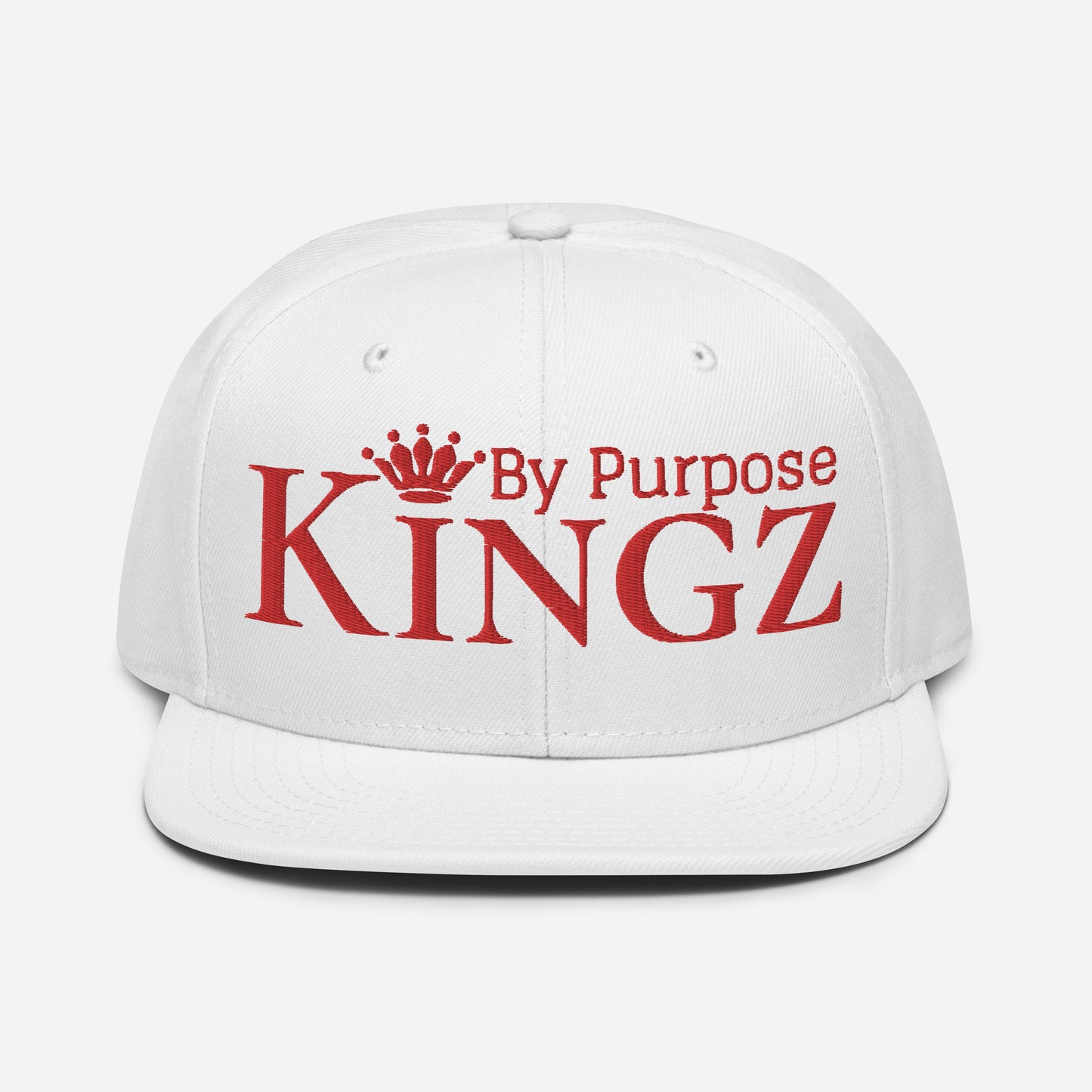 Kingz By Purpose Snapback-Kappe „Wolfpack“ in Rot