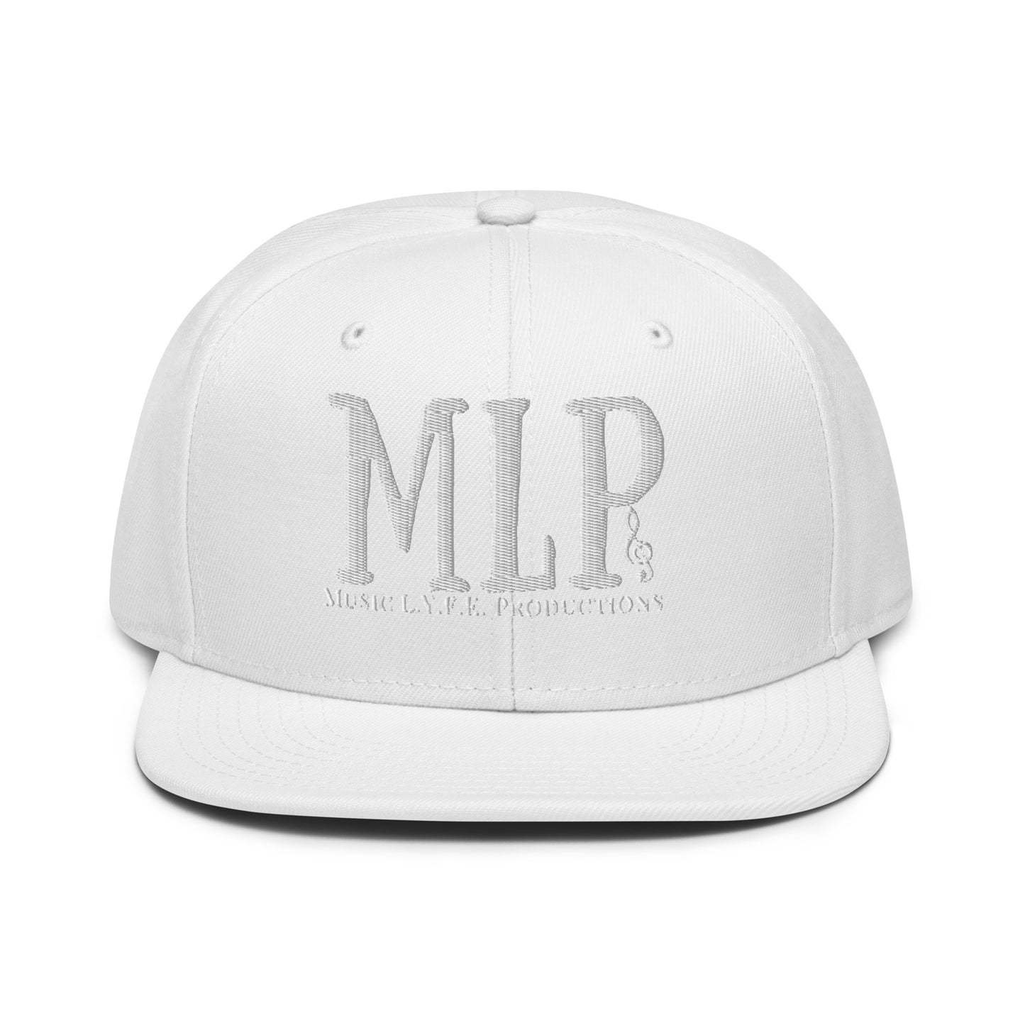 Music L.Y.F.E. Productions White (Snapback)