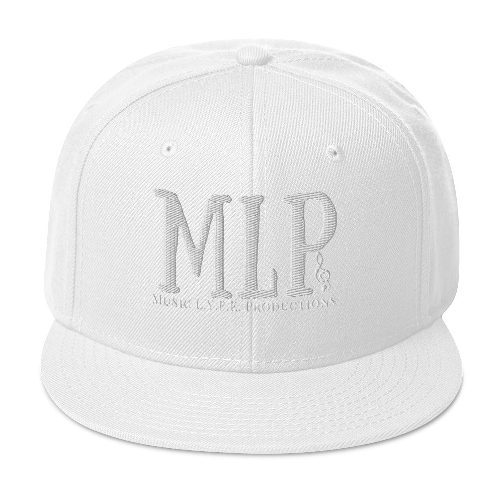 Music L.Y.F.E. Productions White (Snapback)