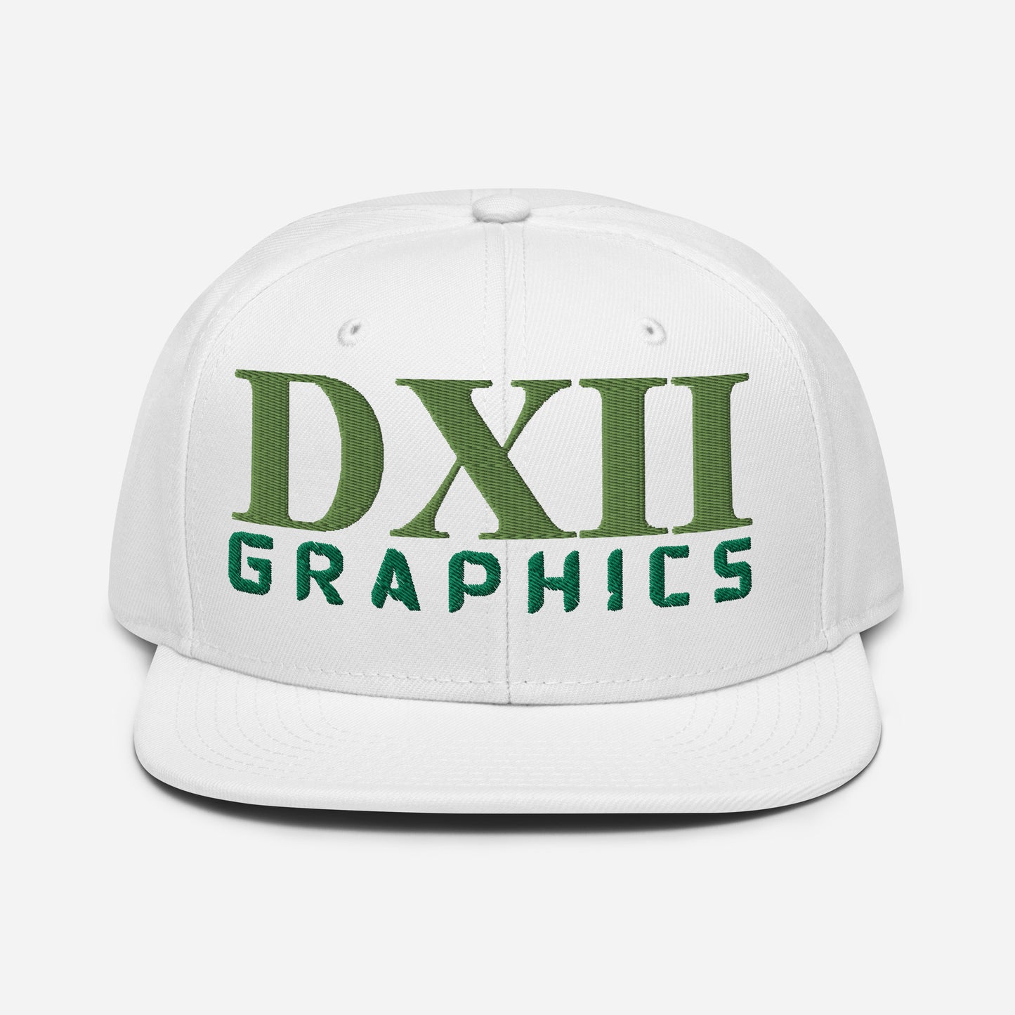 DXII/512 Graphics Kiwi Green/Kelly Green (Snapback)