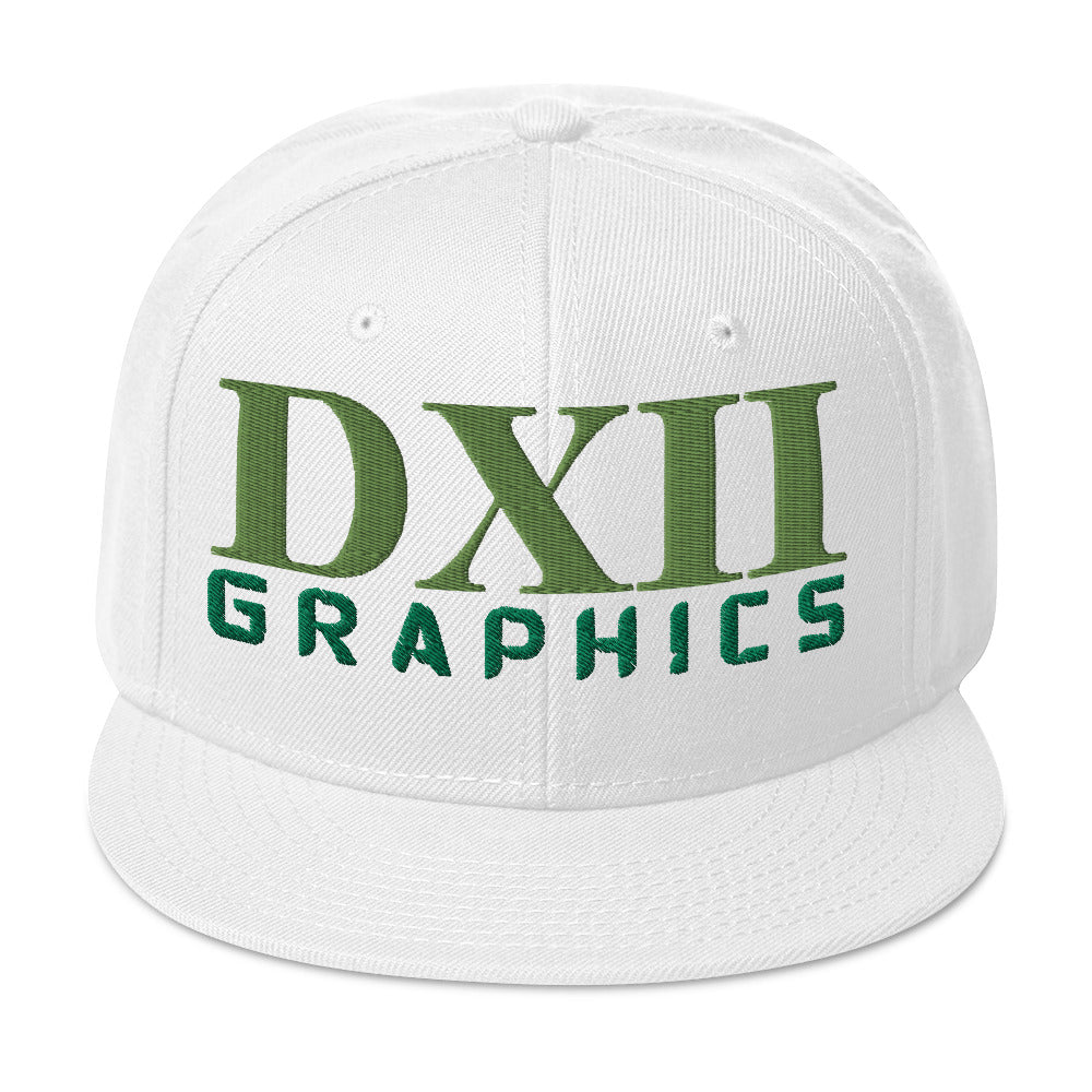 DXII/512 Graphics Kiwi Green/Kelly Green (Snapback)