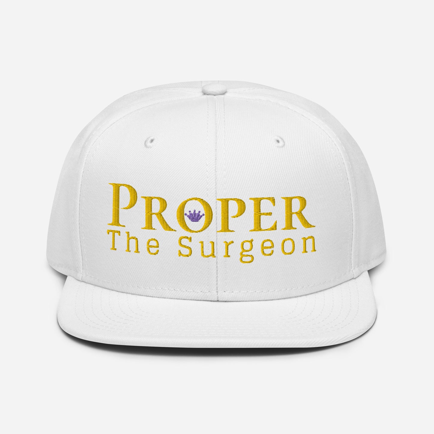 Proper The Surgeon Royal Combo (Gold/Gold/Purple) II Snapback Hat