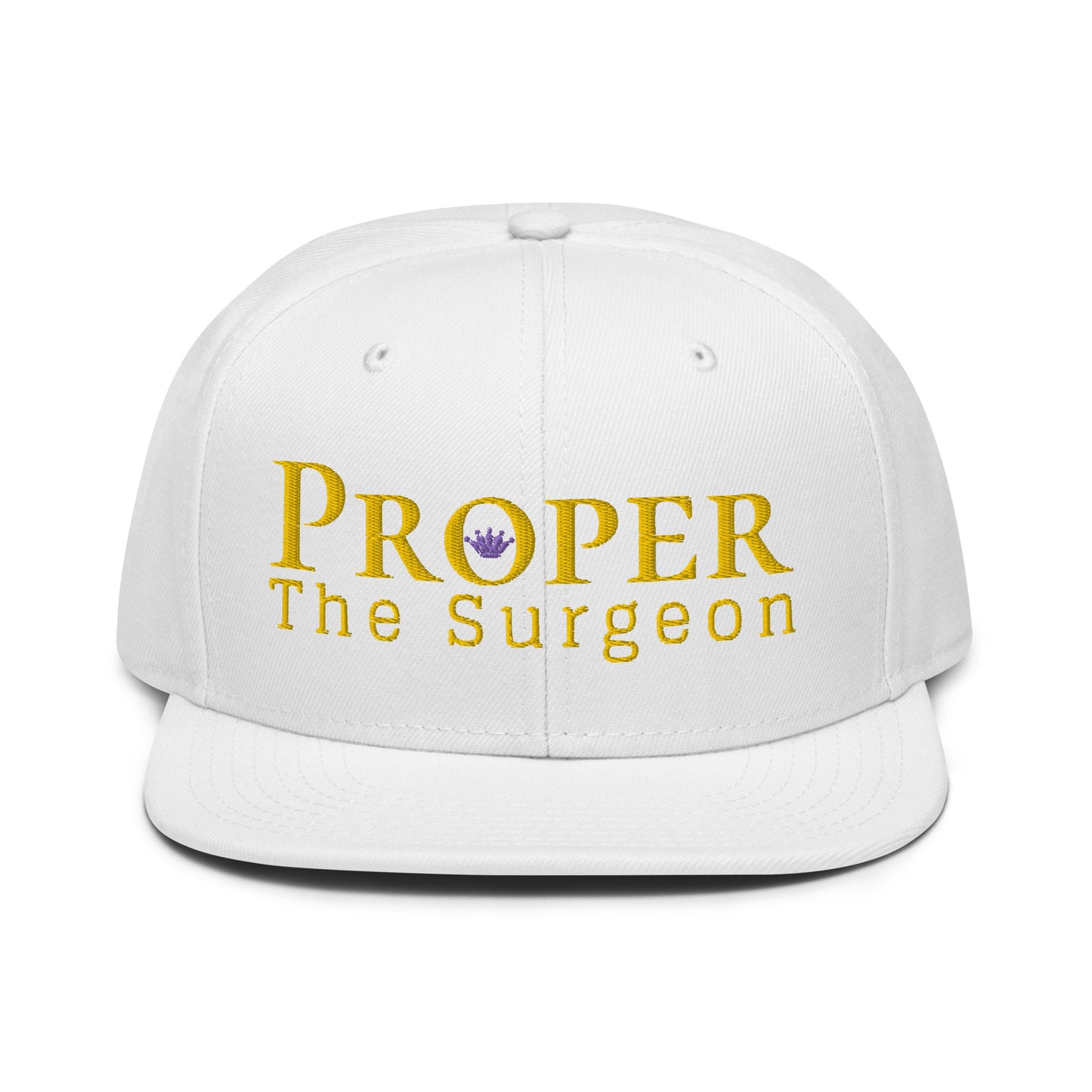Proper The Surgeon Royal Combo (Gold/Gold/Purple) II Snapback Hat
