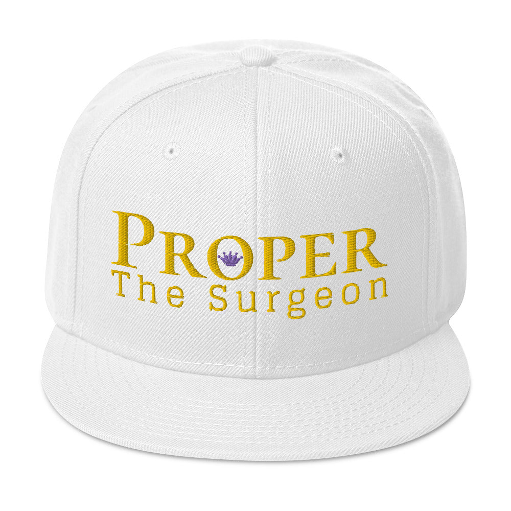 Proper The Surgeon Royal Combo (Gold/Gold/Purple) II Snapback Hat
