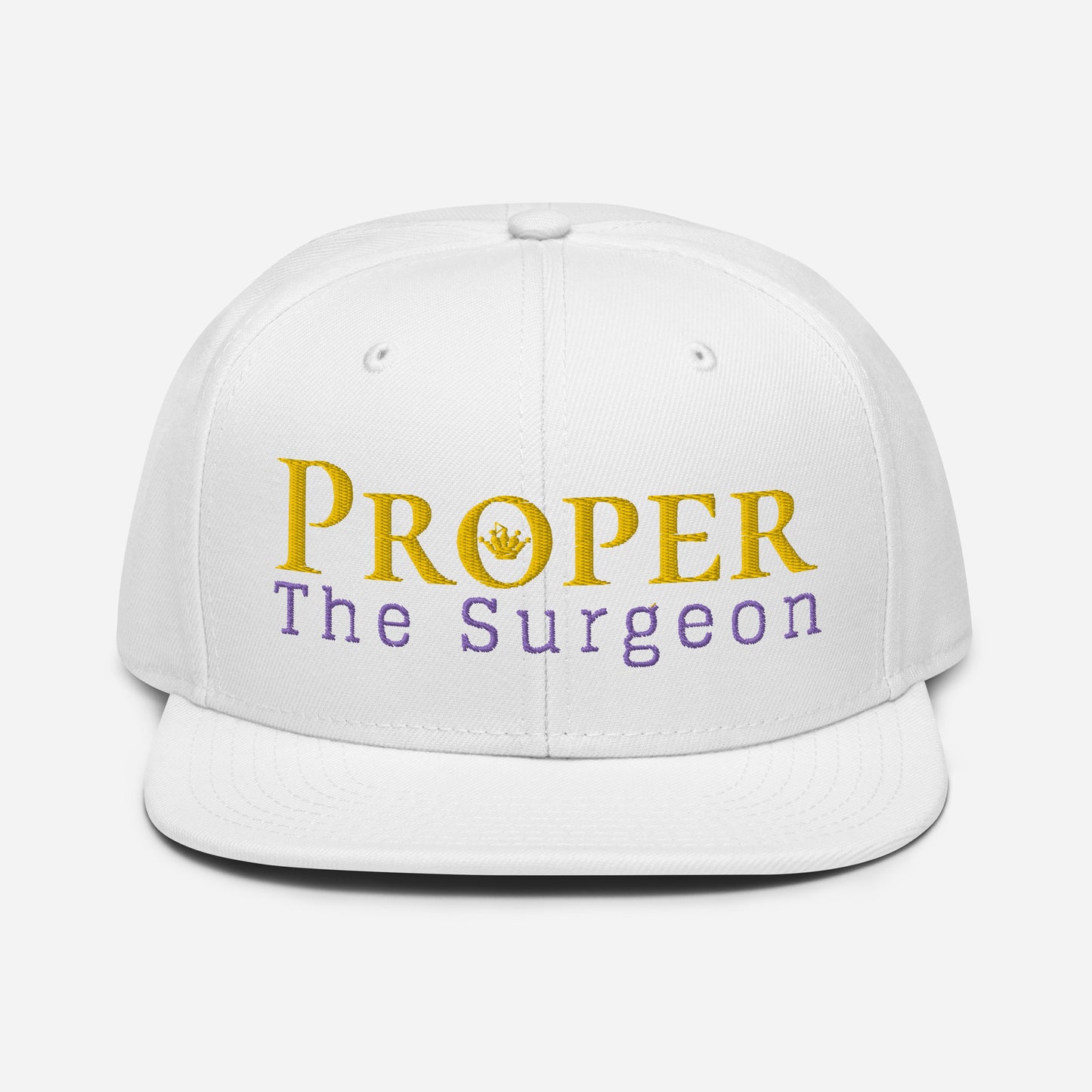 Proper The Surgeon Royal Combo (Gold/Purple/Gold) II Snapback Hat